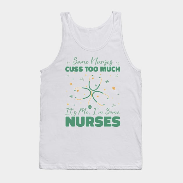 St patrick's day nurse Tank Top by AntiAntiFlorian